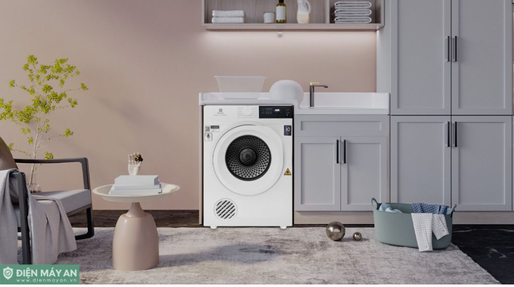 Máy sấy thông hơi Electrolux UltimateCare 8 Kg EDV804H3WC 